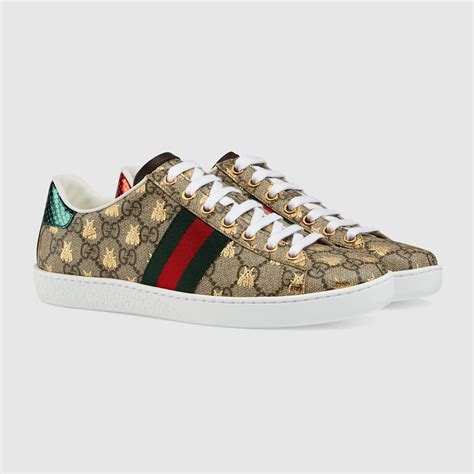 gucci ace sneaker replica|gucci sneakers gg print.